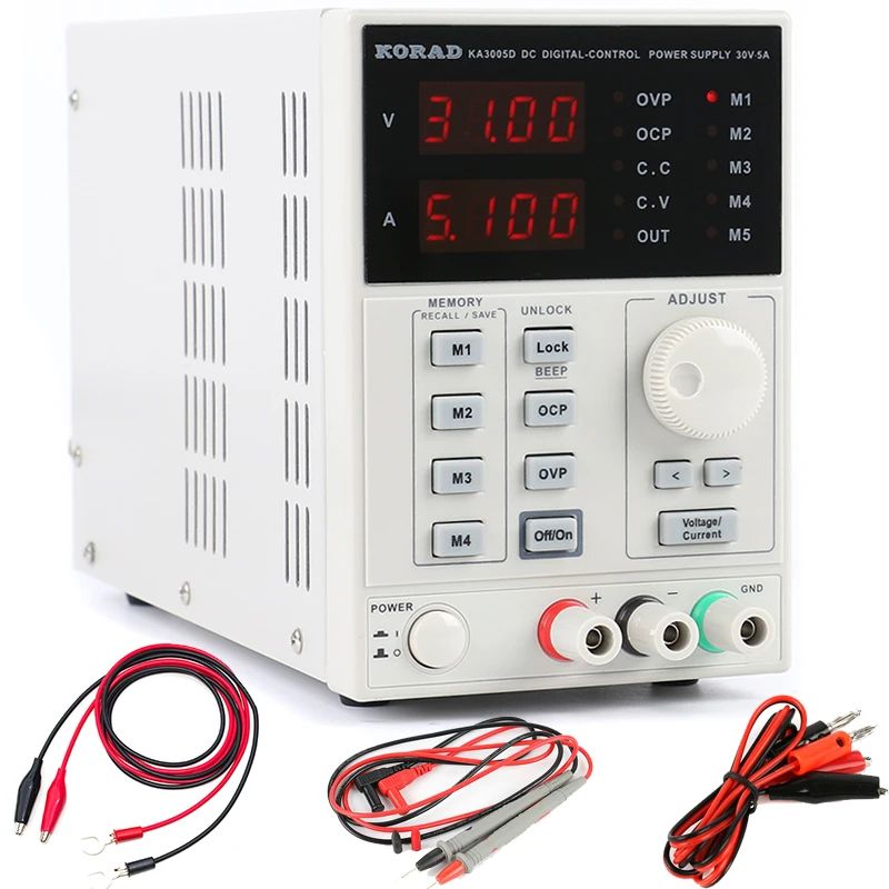 KORAD 3005D 3005DS عالية الدقة - مراجعة Linear Lab Power Supply Adjustable وسعره